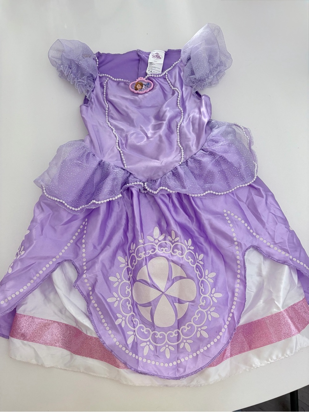 Disney Sofia the First Purple Princess Dress Dressup Costume 3T-4T